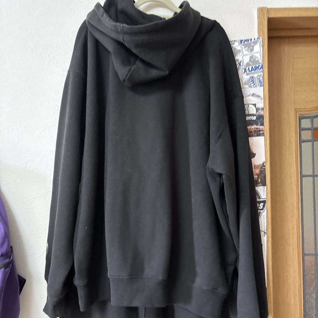 STREET WEARブラックスウェットセットアップ