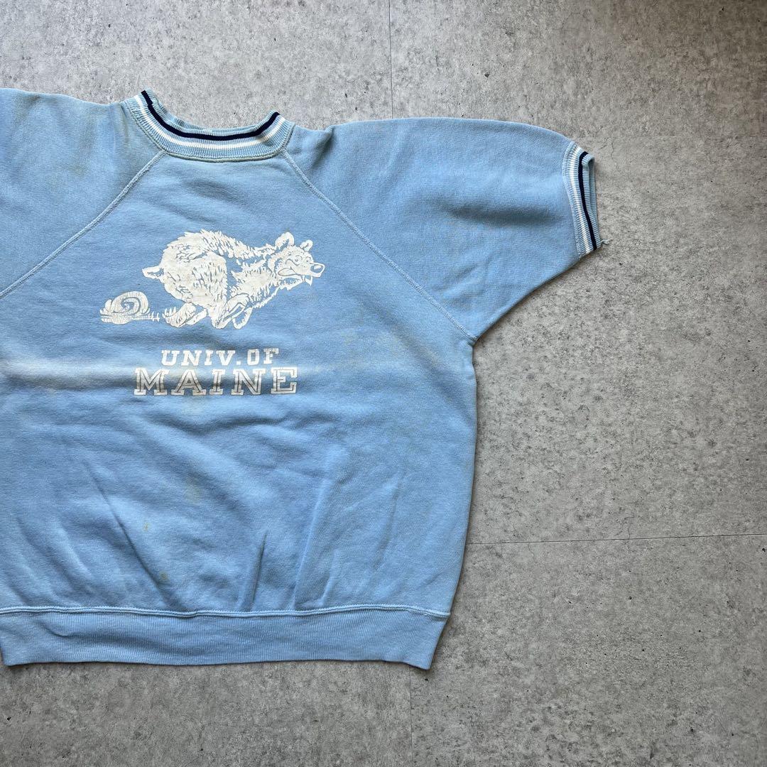 60s Champion チャンピオン ランタグ 半袖スウェット USA製