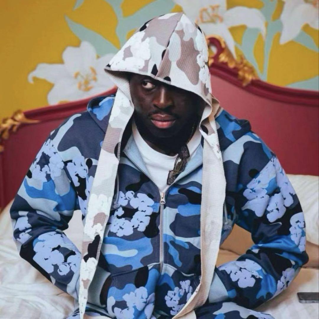 売れ筋ランキングも掲載中！ デニムティアーズ Camo Cotton ジップフーディー セットアップ トップス