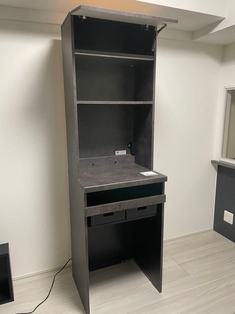 パモウナIDAシリーズ 食器棚 幅60cm 奥行50cm 高さ198cm 完成品