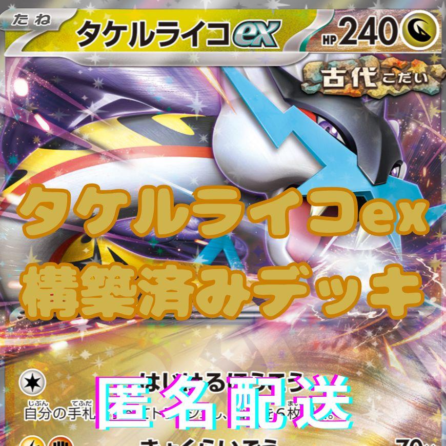タケルライコex構築済みデッキ(大空洞) - メルカリ