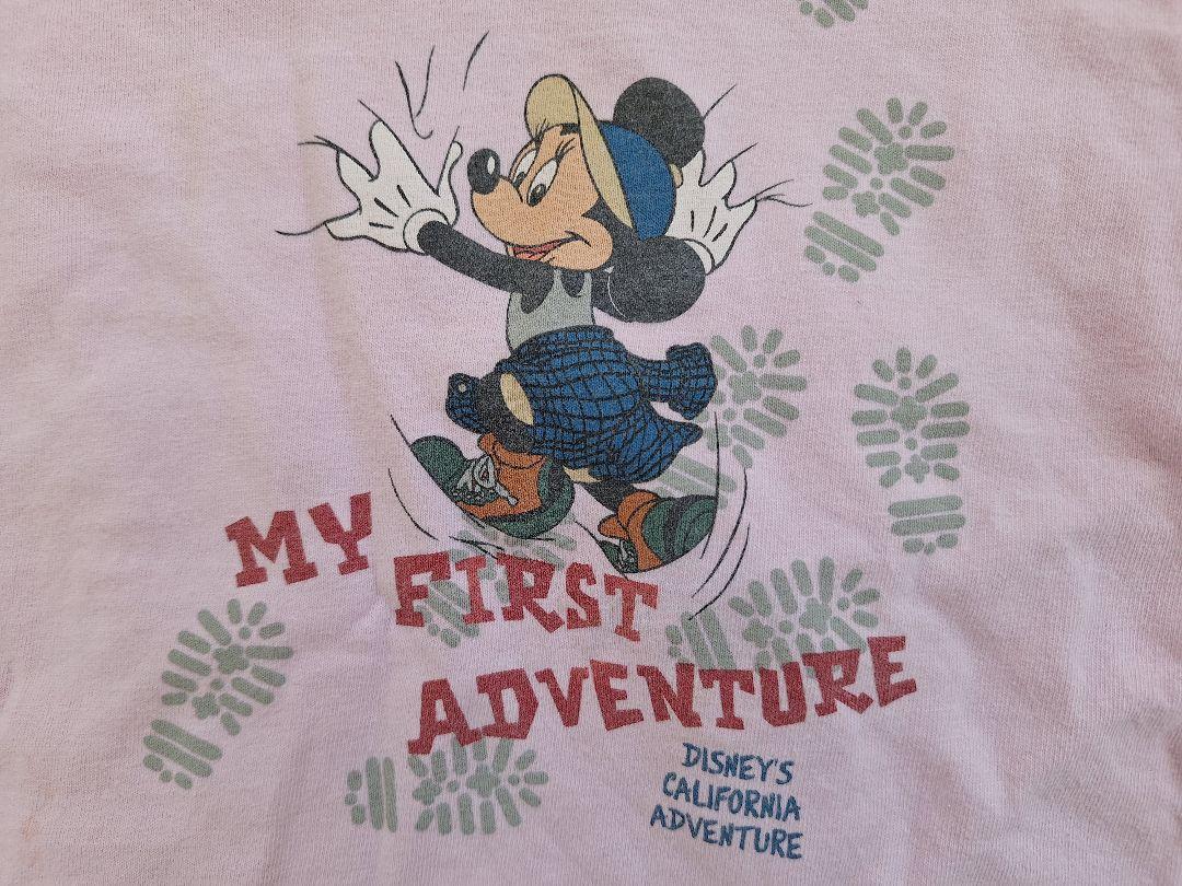 キッズ古着 vintage USA製 Disney ミニー Tee pink nrcg.lt