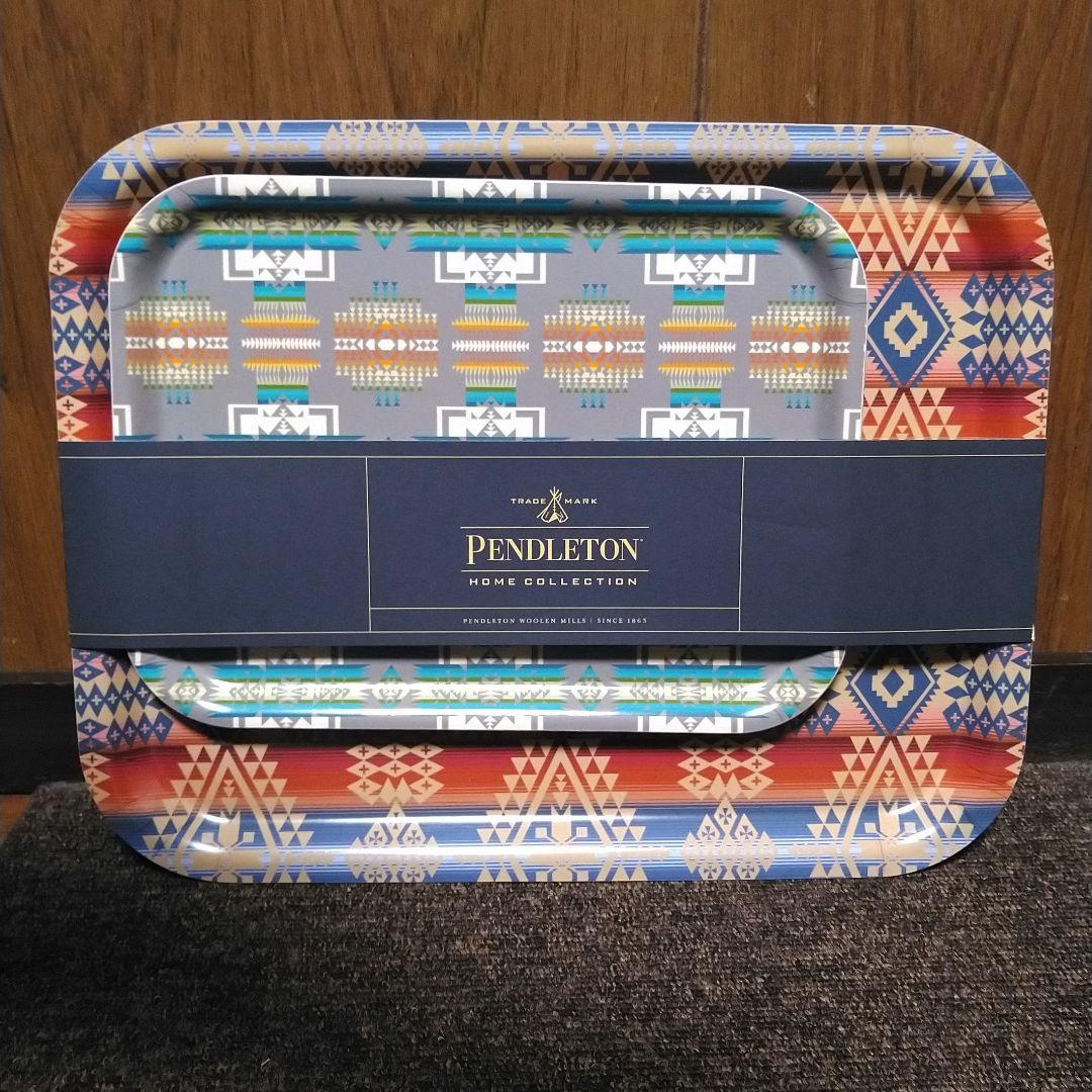 【未使用】PENDELETON ペンドルトンテーブルトレイ２枚セットキャンプ