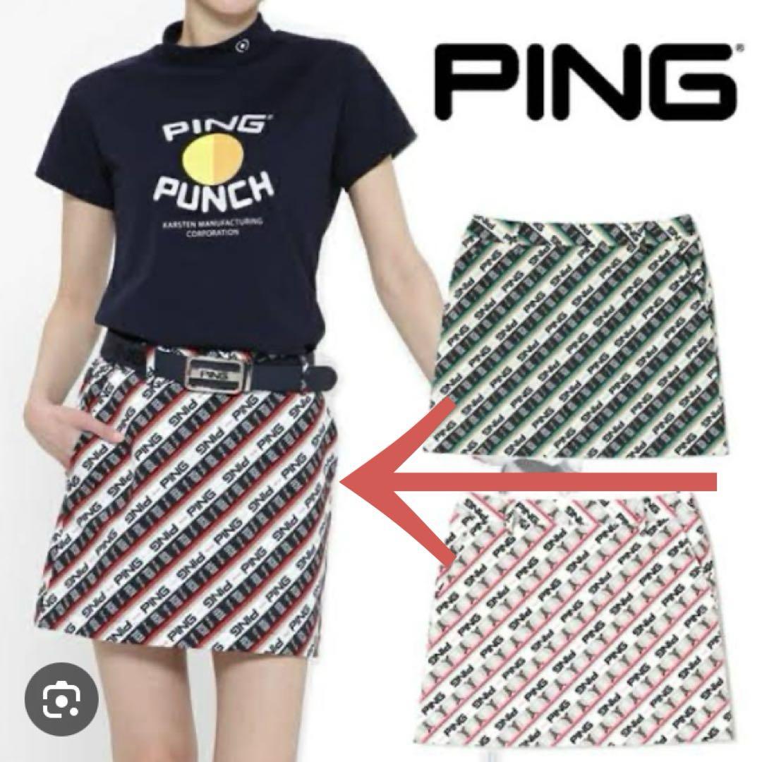 新品未使用品　Ping ピン ゴルフウェア セットアップ M ロゴ　春夏用