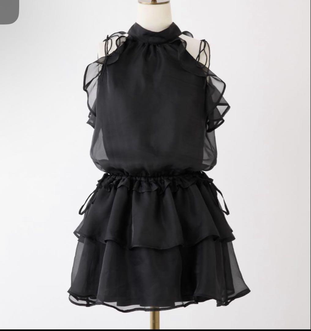 NICE CLAUP アメスリバックリボンミニワンピース one after another NICE CLAUP ワンピース 「新色追加！」アメ