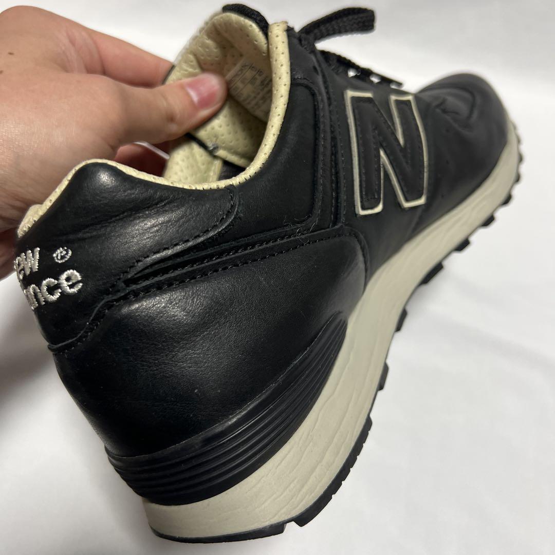 New Balance M576CKK レザー　ブラック 英国製