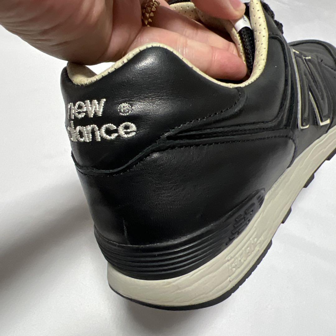 New Balance M576CKK レザー　ブラック 英国製