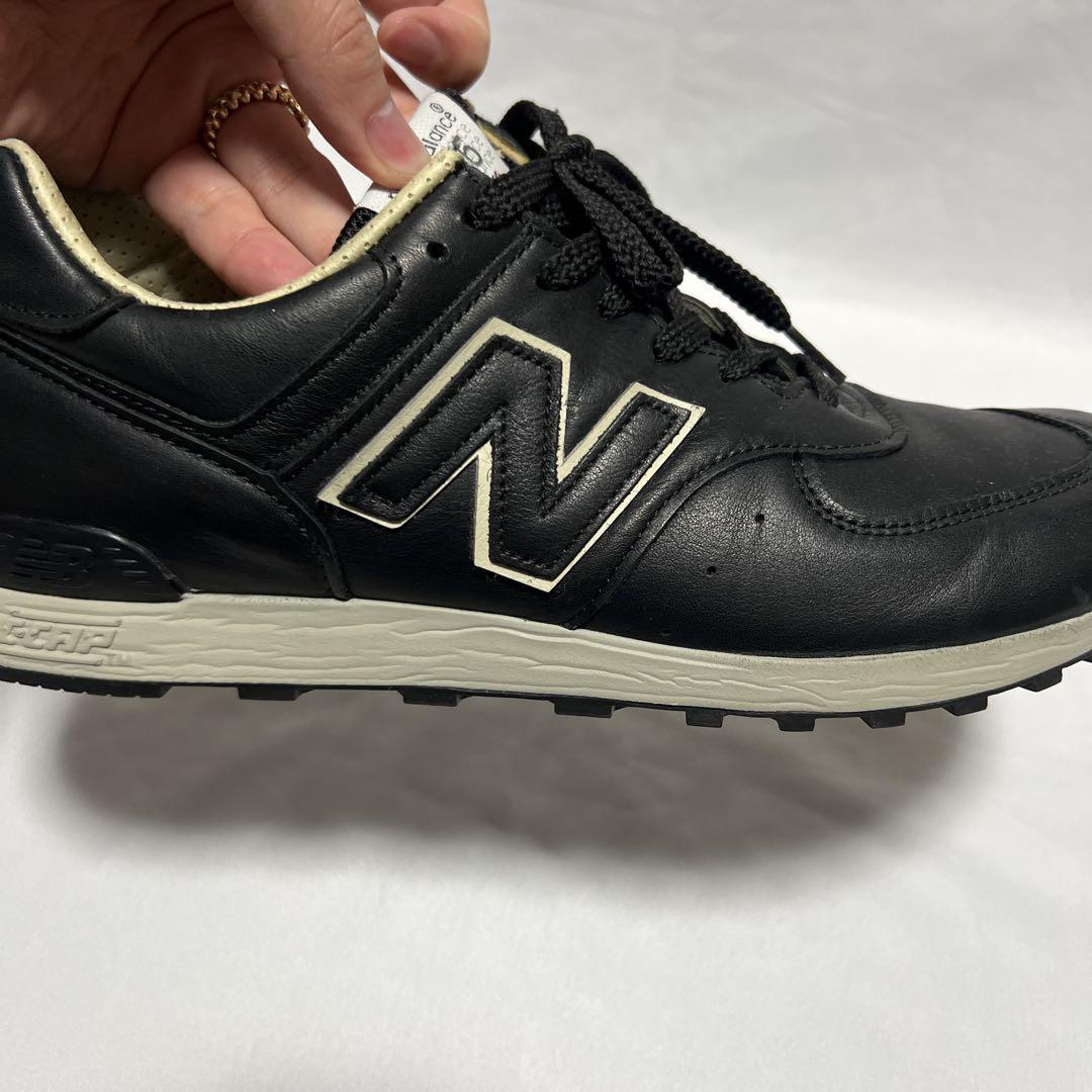 New Balance M576CKK レザー　ブラック 英国製