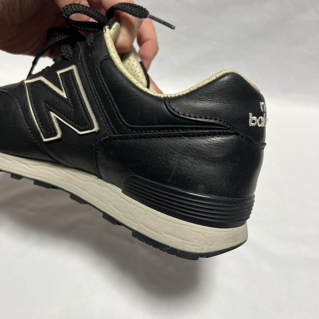 New Balance M576CKK レザー　ブラック 英国製
