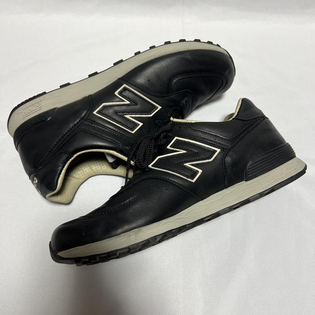 New Balance M576CKK レザー　ブラック 英国製