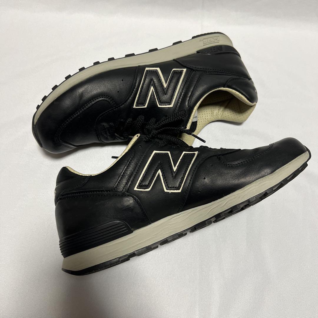 New Balance M576CKK レザー　ブラック 英国製