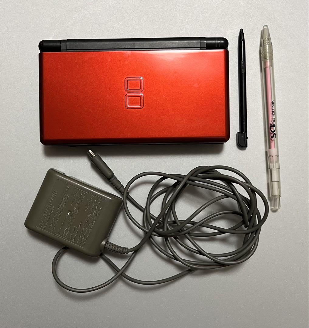 任天堂 DS lite ライト ニンテンドー 本体 クリムゾンブラック