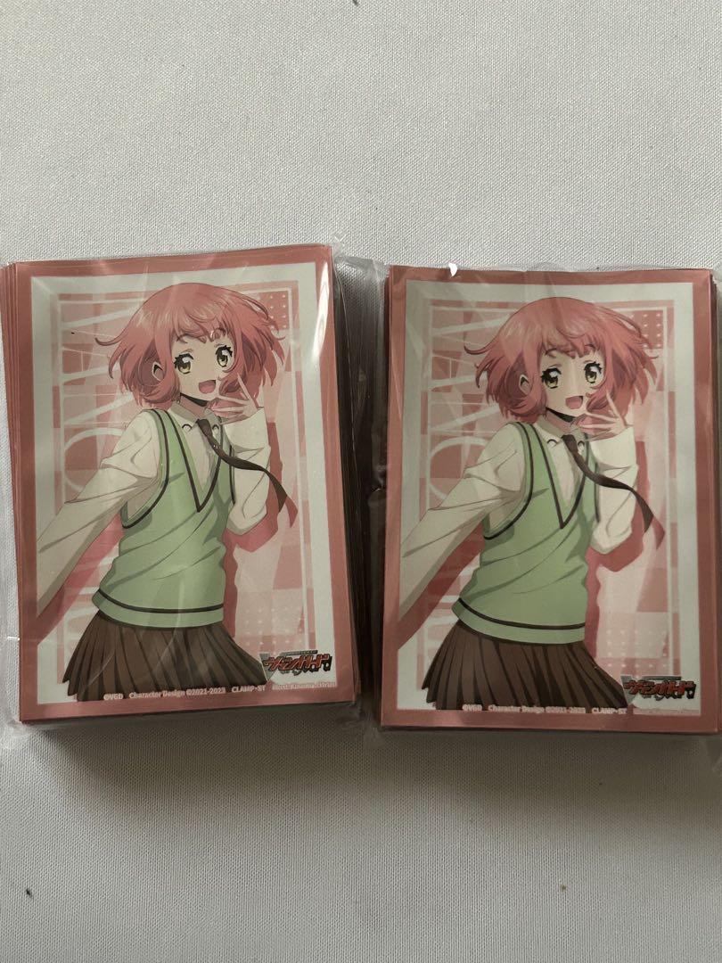 ヴァンガード Master Deckset 羽根山ウララ スリーブ 2個セット
