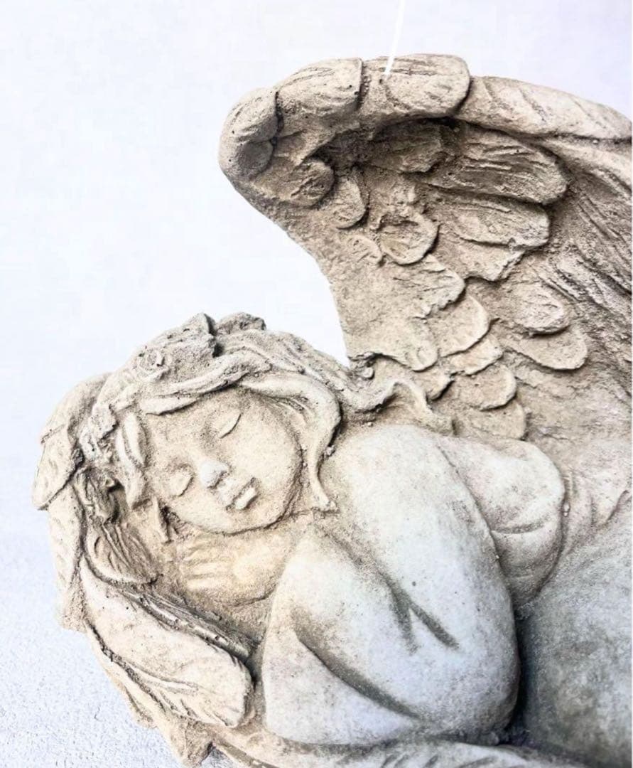 ワンダーデコール　うたたね天使♡オブジェ　ガーデニング　イギリス　エンジェル