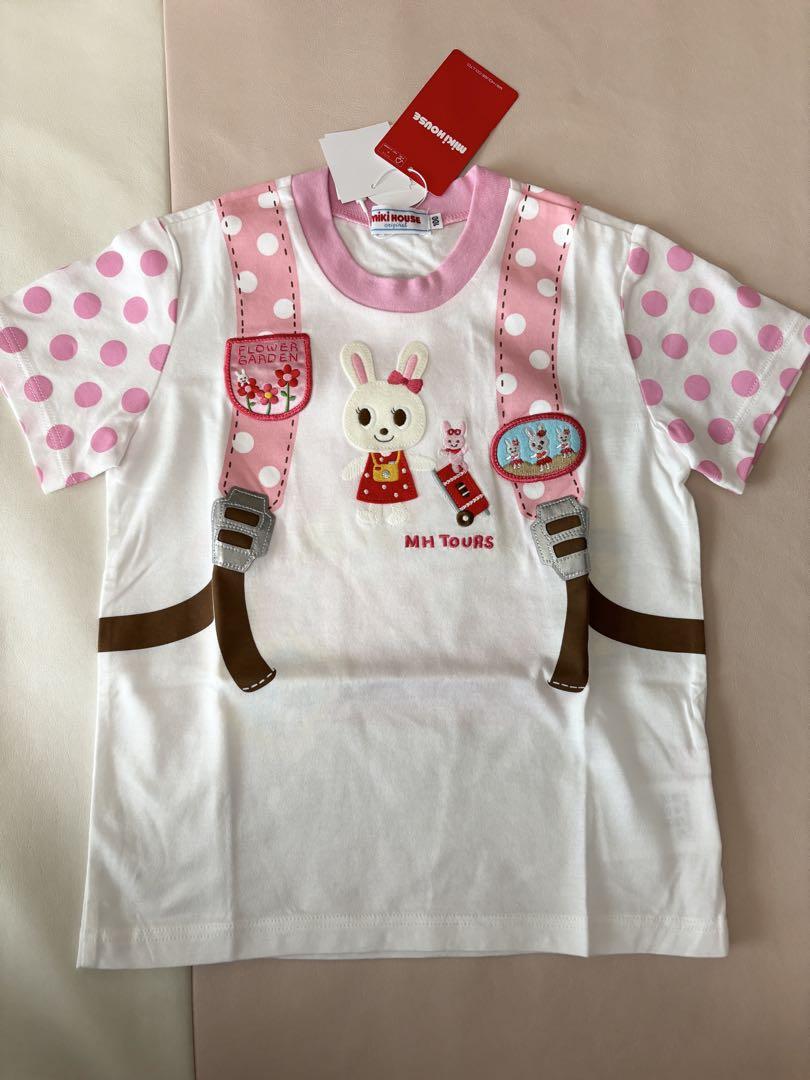 ●ミキハウス●未使用品 Tシャツ 100サイズ 日本製 うさこちゃん