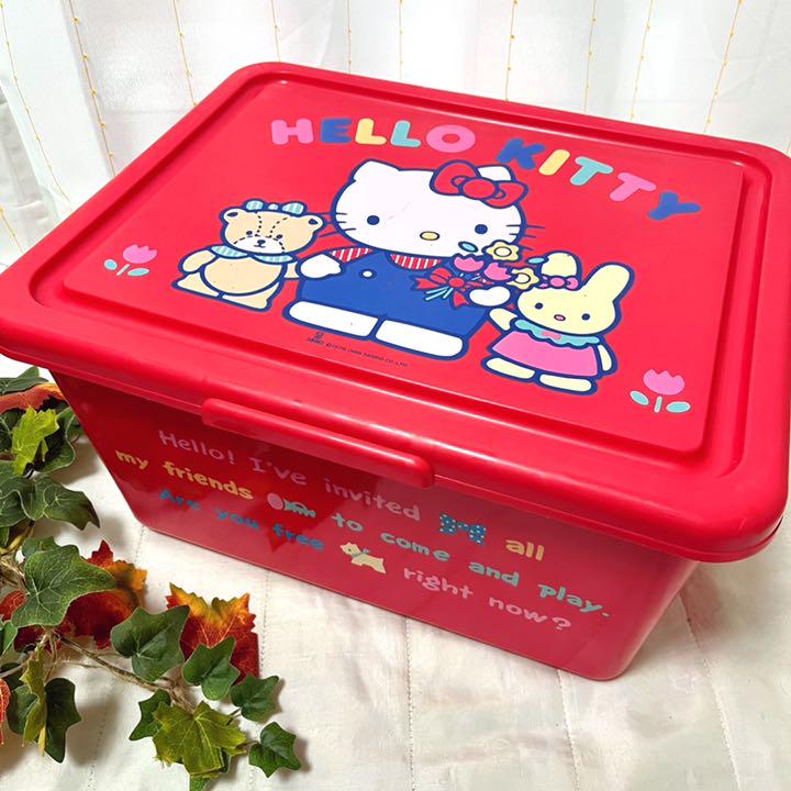 輝く高品質な 【希少】ハローキティ ボックスケース ケース/ボックス