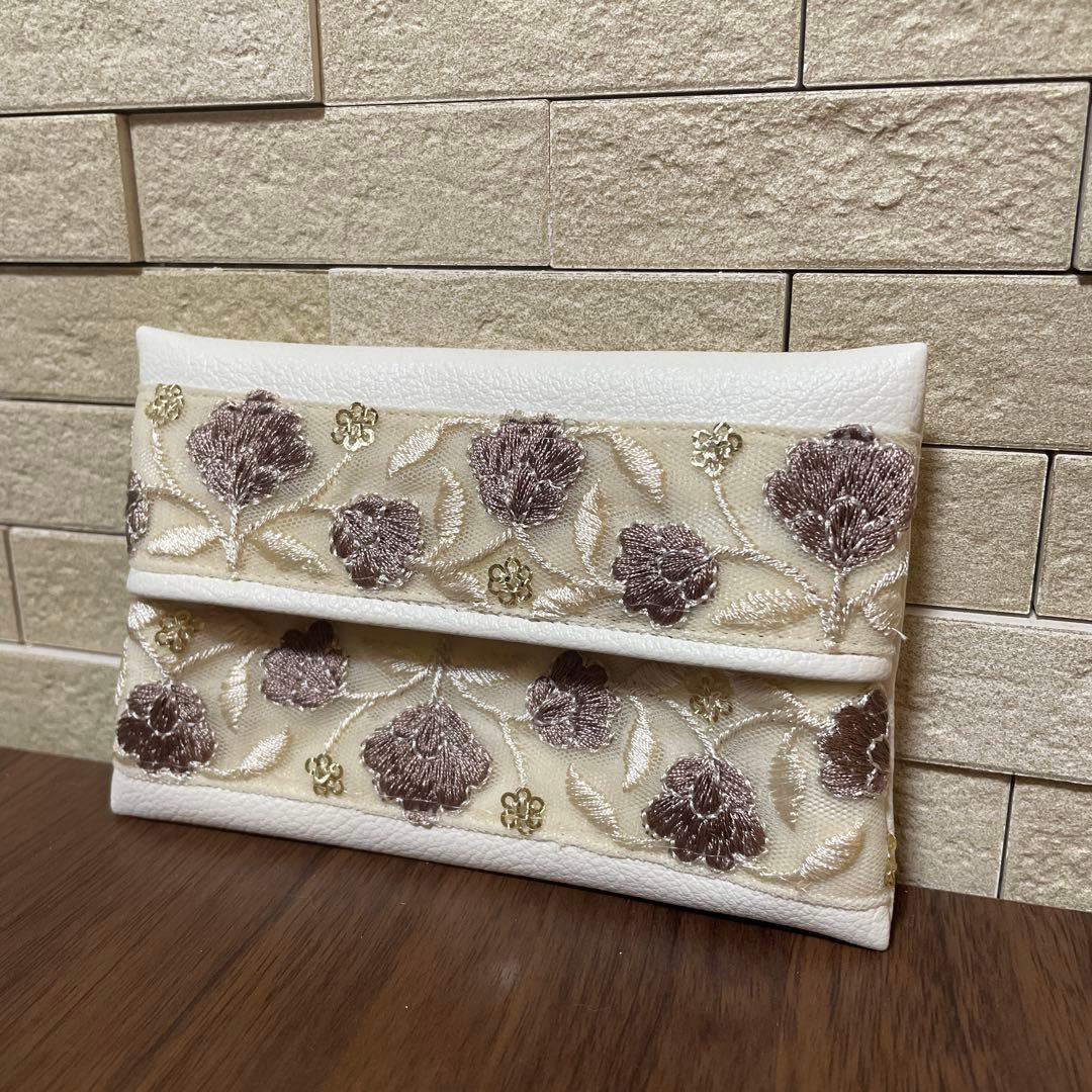 ハンドメイド☆ポーチ・ポケットティッシュケース2点セット