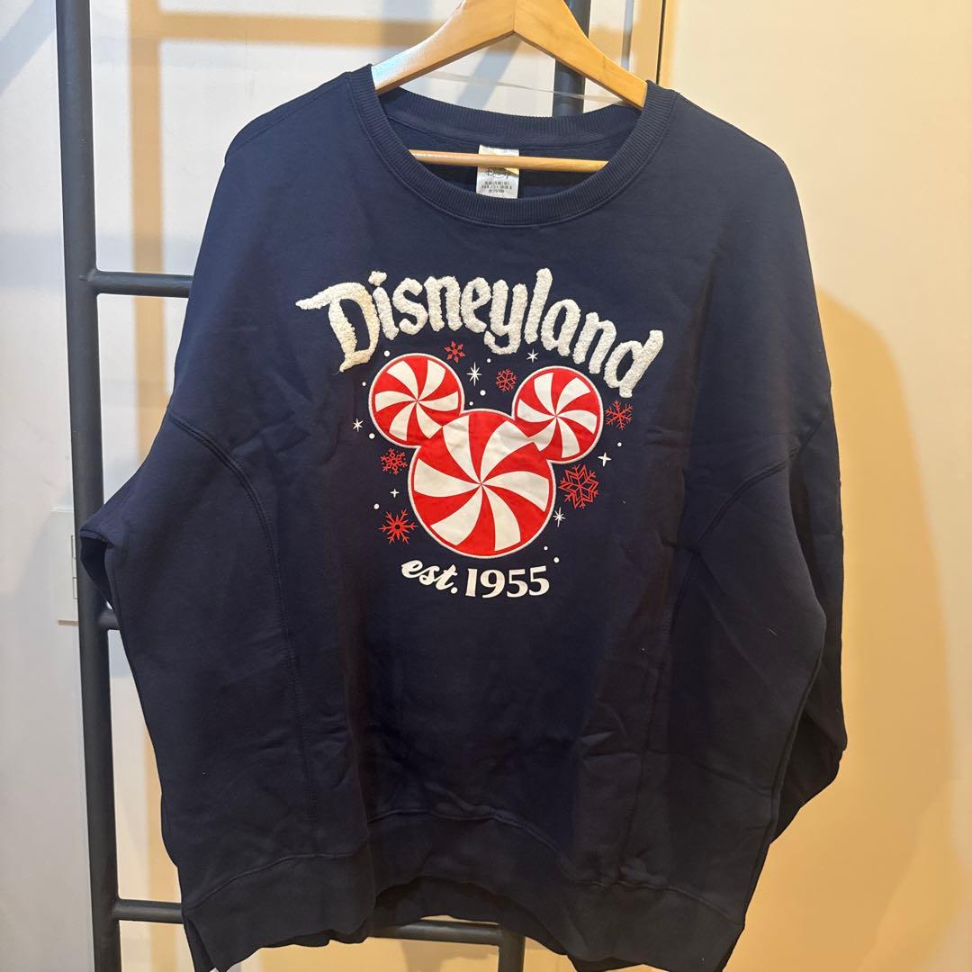 DLR 海外ディズニーパーク L ミッキー クリスマス スウェット