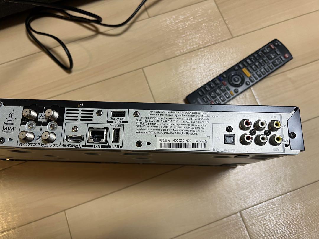 動品 TOSHIBA DBR-Z310 ブルーレイ レグザ REGZA z310