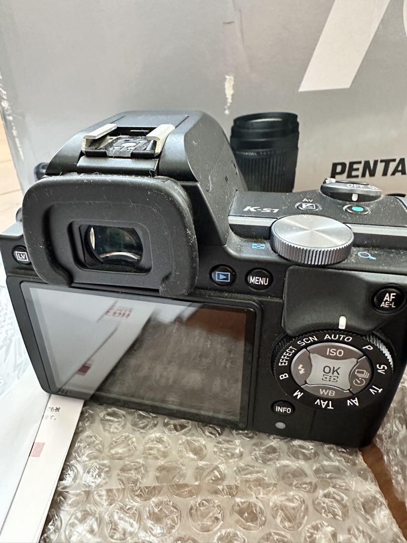 【中古品】PENTAX K-S1 デジタル一眼レフ ダブルレンズキ