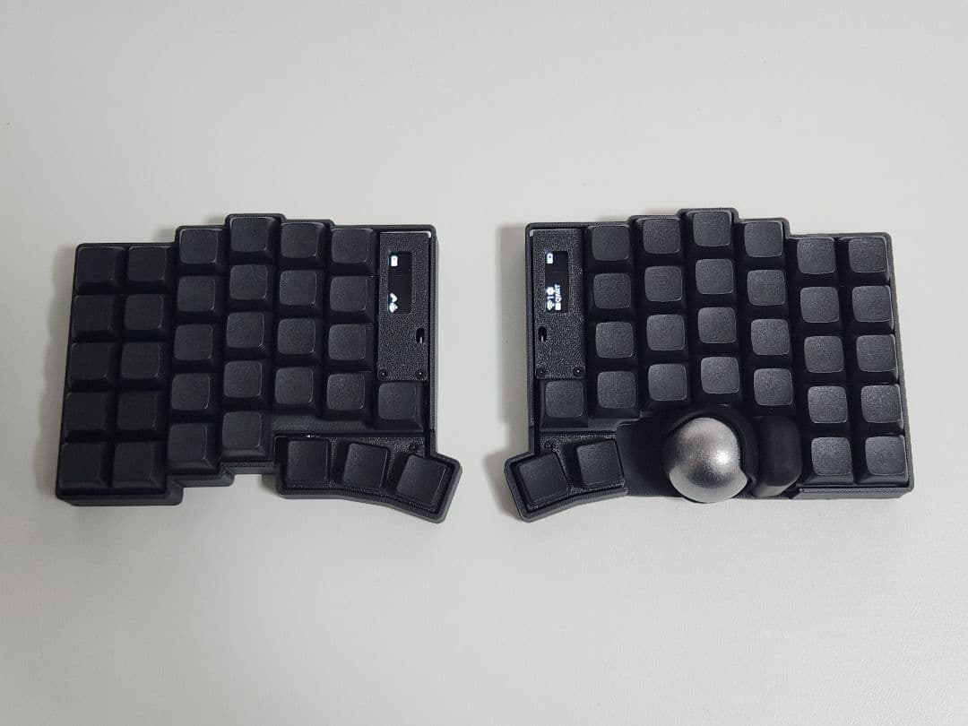 keyball61 完成品 無線化(Bluetooth) 自作キーボード