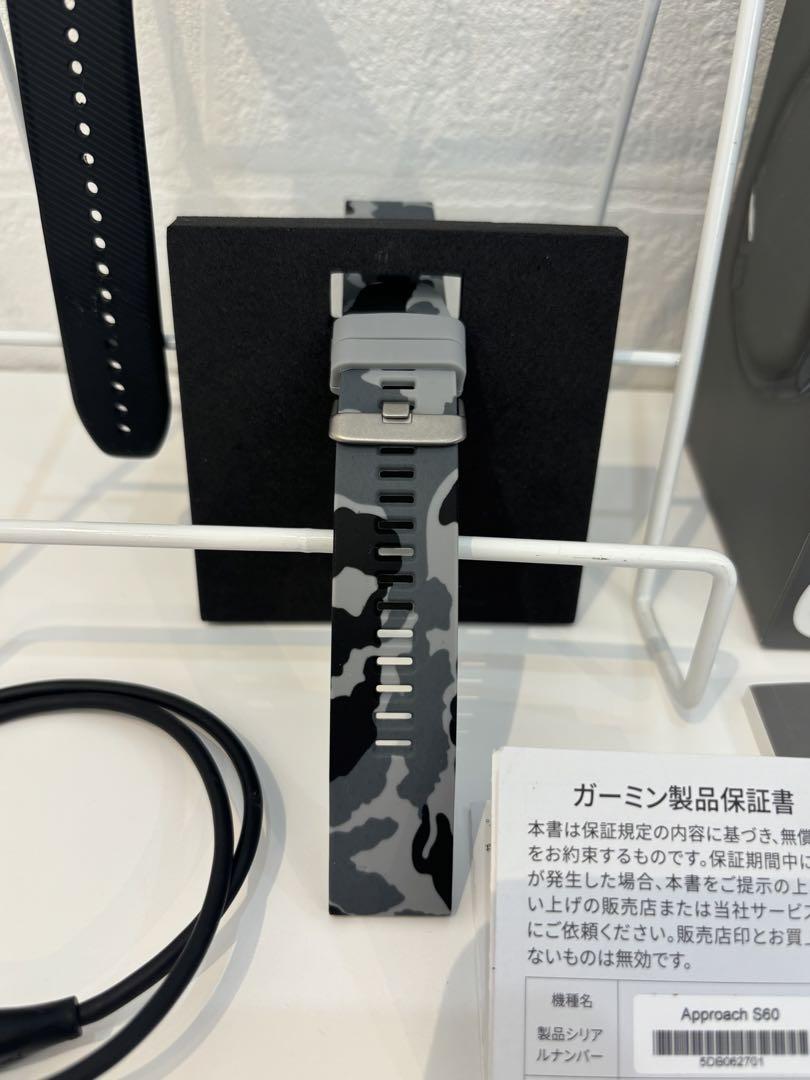 GARMIN(ガーミン) Approach ゴルフナビ S60 新品替バンド付