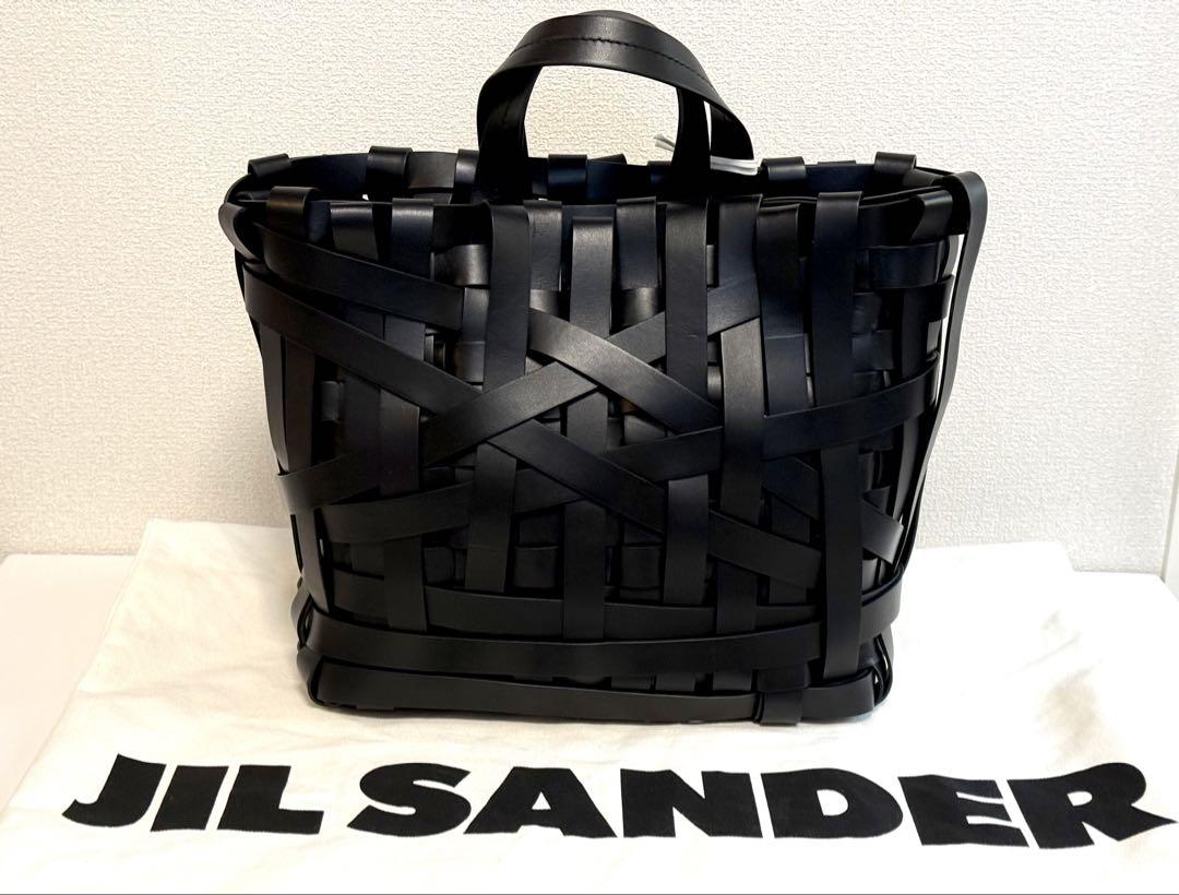 ジルサンダー JIL SANDER Woven レザー トートバッグ 新品即発送