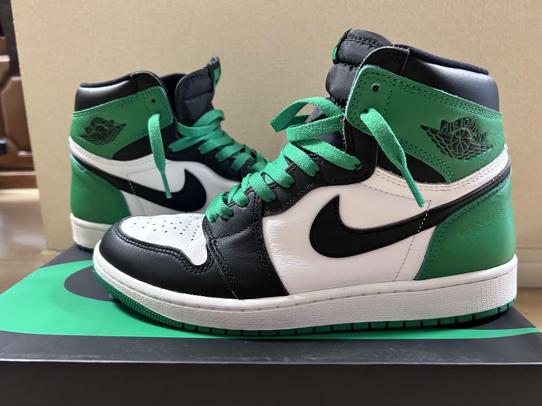 Nike AirJordan1セルティック/ブラック&ラッキーグリーン