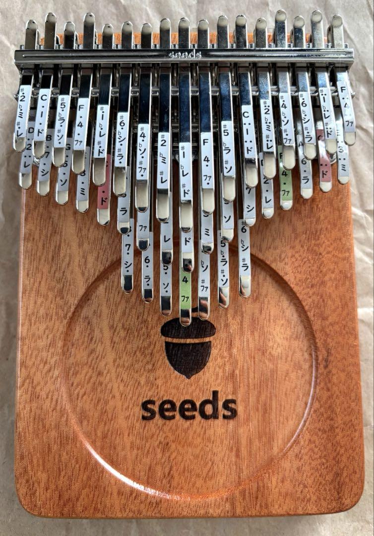 SEEDS 41キー カリンバ オクメ K-41-C ソリッド型 - メルカリ