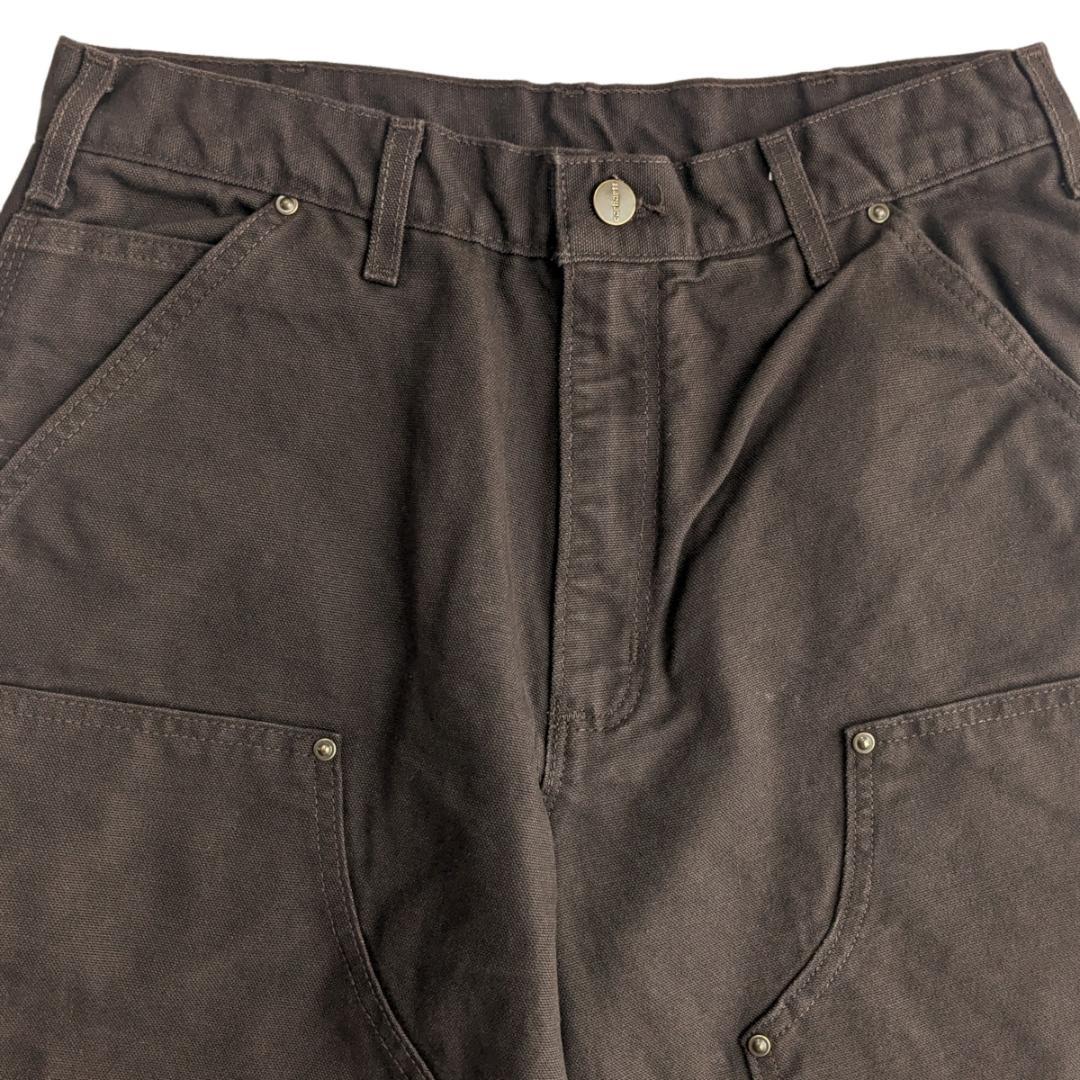 【在庫あり】 USA製 カーハート Carhartt B136 W34L30 ダブルニー パンツ