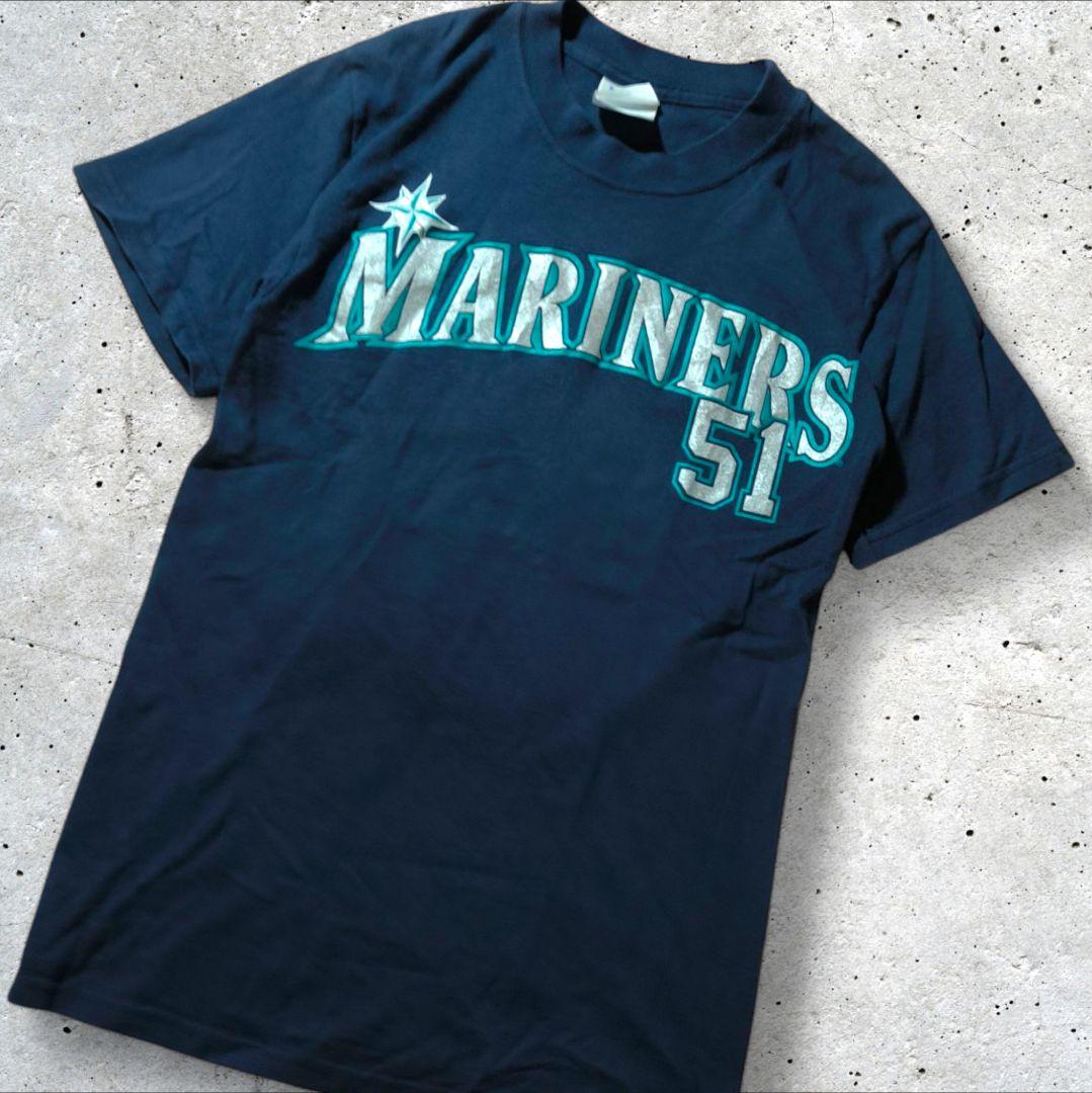 ICHIRO　51　マリナーズ　Tシャツ MLB メジャーリーグ　野球 MAJESTIC 【新品】Majestic メジャーリーグ シアトルマリナーズ