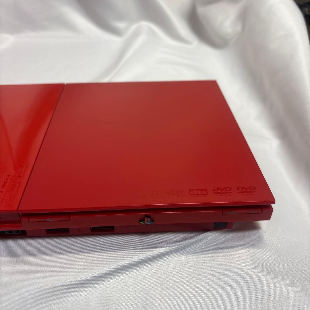 PlayStation 2 シナバー レッド SCPH-90000CRPlayStation2 UP786_INFO