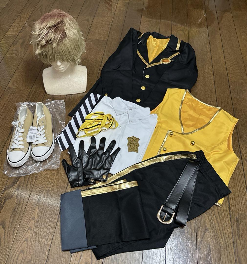 未使用 ラギー コスプレ衣装 制服 ウィッグ ツイステッドワンダーランド ツイステ サバナクロー寮制服