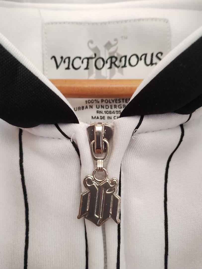 【美品】VICTORIOUSヴィクトリアス肉厚スタジャン3XLメガ ビッグ B系