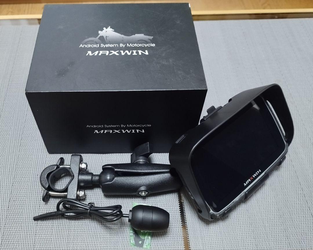 MAXWIN NV-A013 バイクナビ ドライブレコーダー Android対応