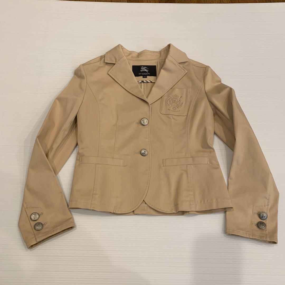 1回着美品　バーバリー　150  ジャケット