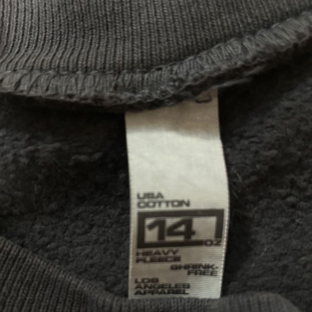 Los Angeles Apparel トレーナー　スウェット　ブラック　S