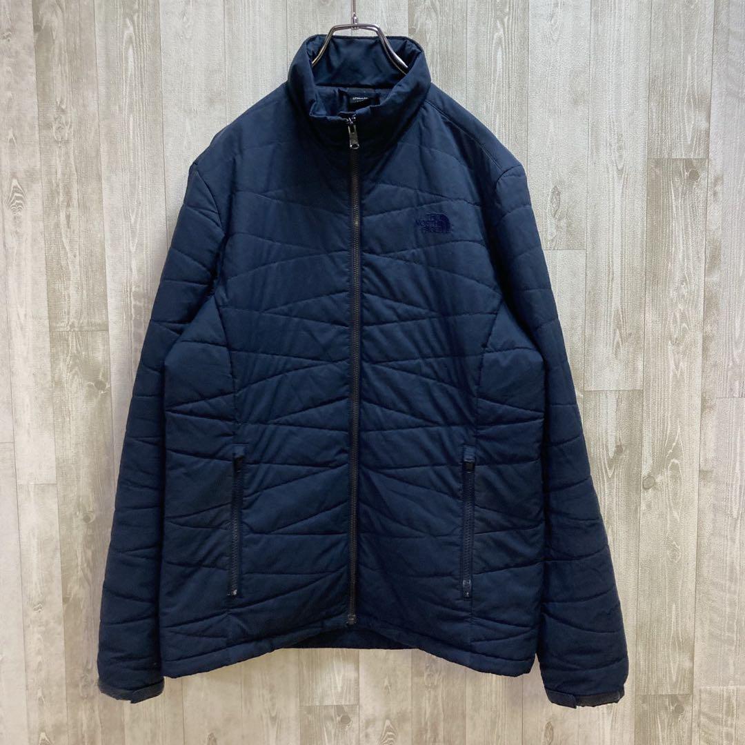 【海外限定】ノースフェイス　インナー　Vモーション　ネイビー　メンズ100/L