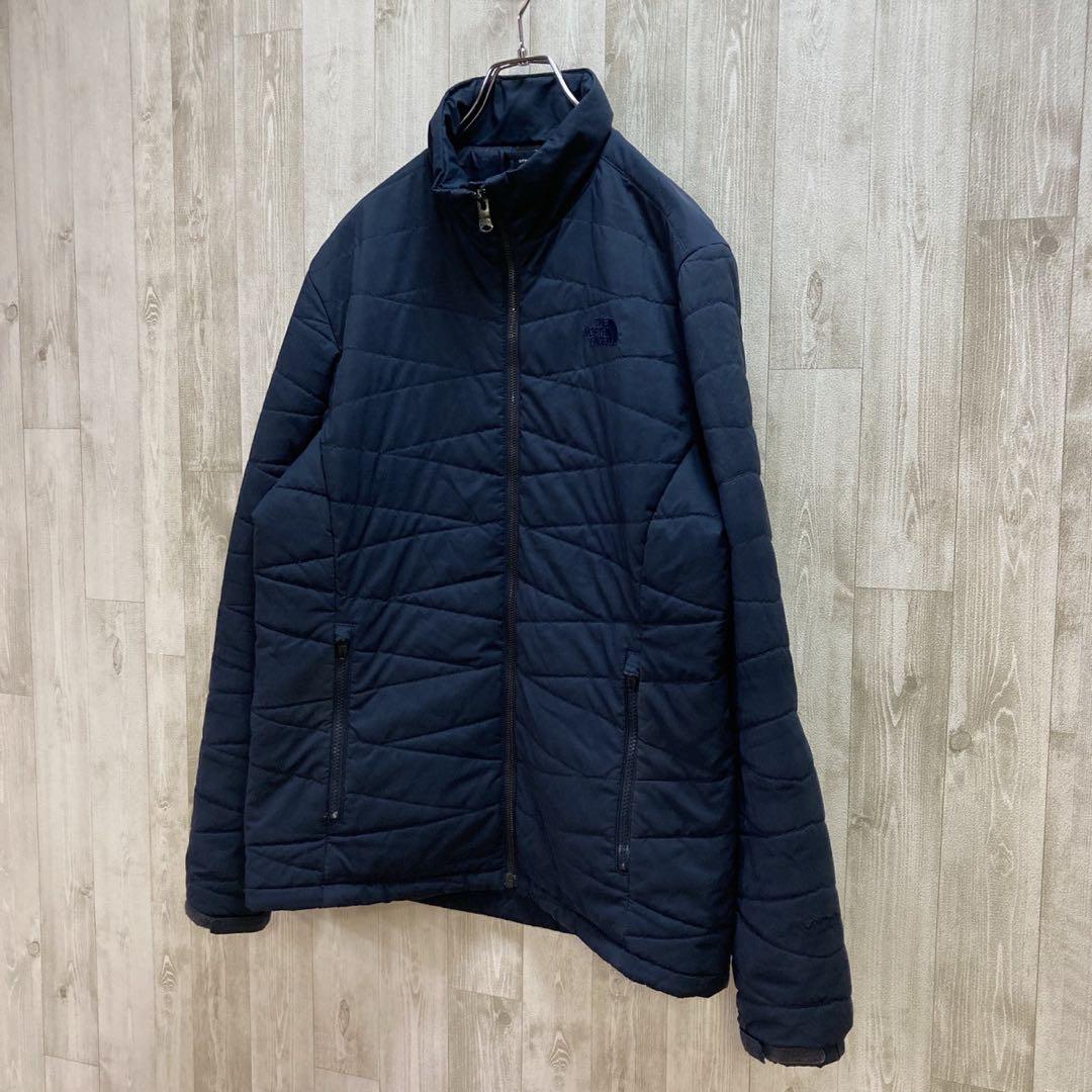【海外限定】ノースフェイス　インナー　Vモーション　ネイビー　メンズ100/L