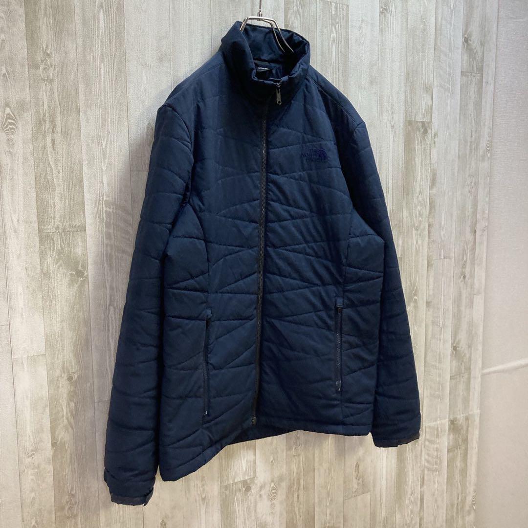 【海外限定】ノースフェイス　インナー　Vモーション　ネイビー　メンズ100/L