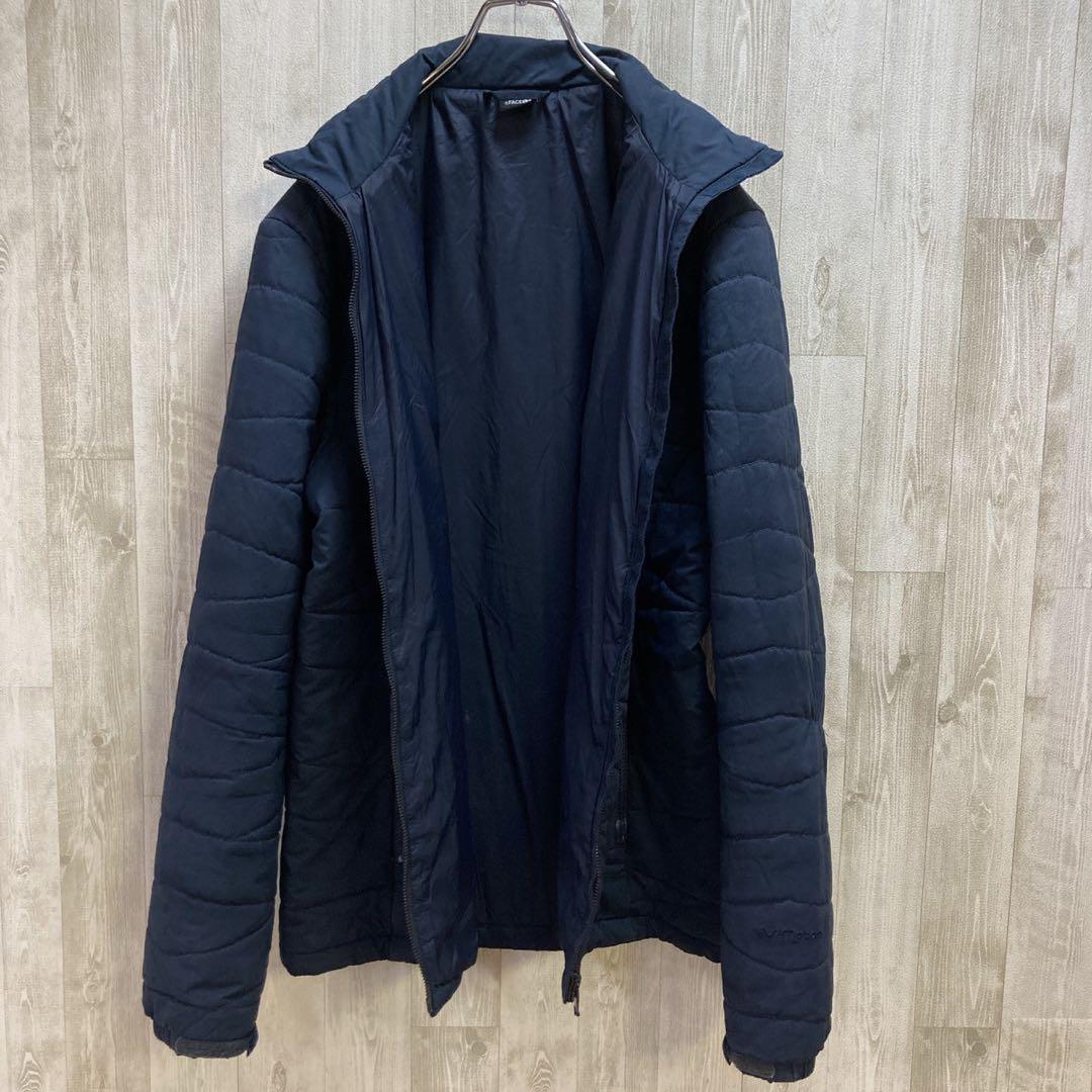 【海外限定】ノースフェイス　インナー　Vモーション　ネイビー　メンズ100/L