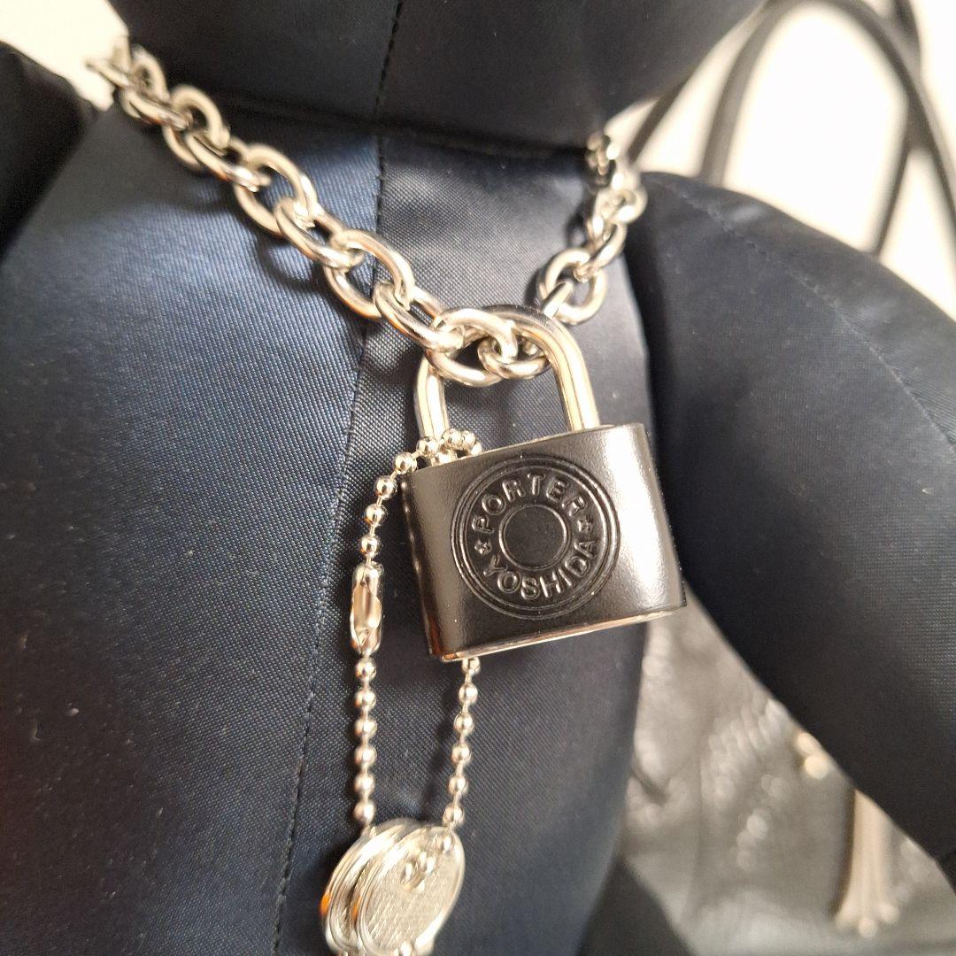 ◎PORTER◎GRIZZLYBEAR ◎一番人気の本体ネイビー&鍵ブラック ◎PORTER◎GRIZZLYBEAR ◎一番人気の本体ネイビー&鍵ブラック