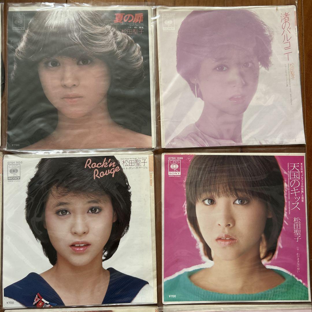 松田聖子 シングルレコード 16品 まとめ - メルカリ