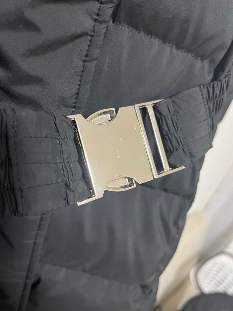 MERCURYDUO フェイクファー付きアライドロングダウン ベルト付き MERCURYDUO フェイクファー付きアライドロングダウン ベルト付き