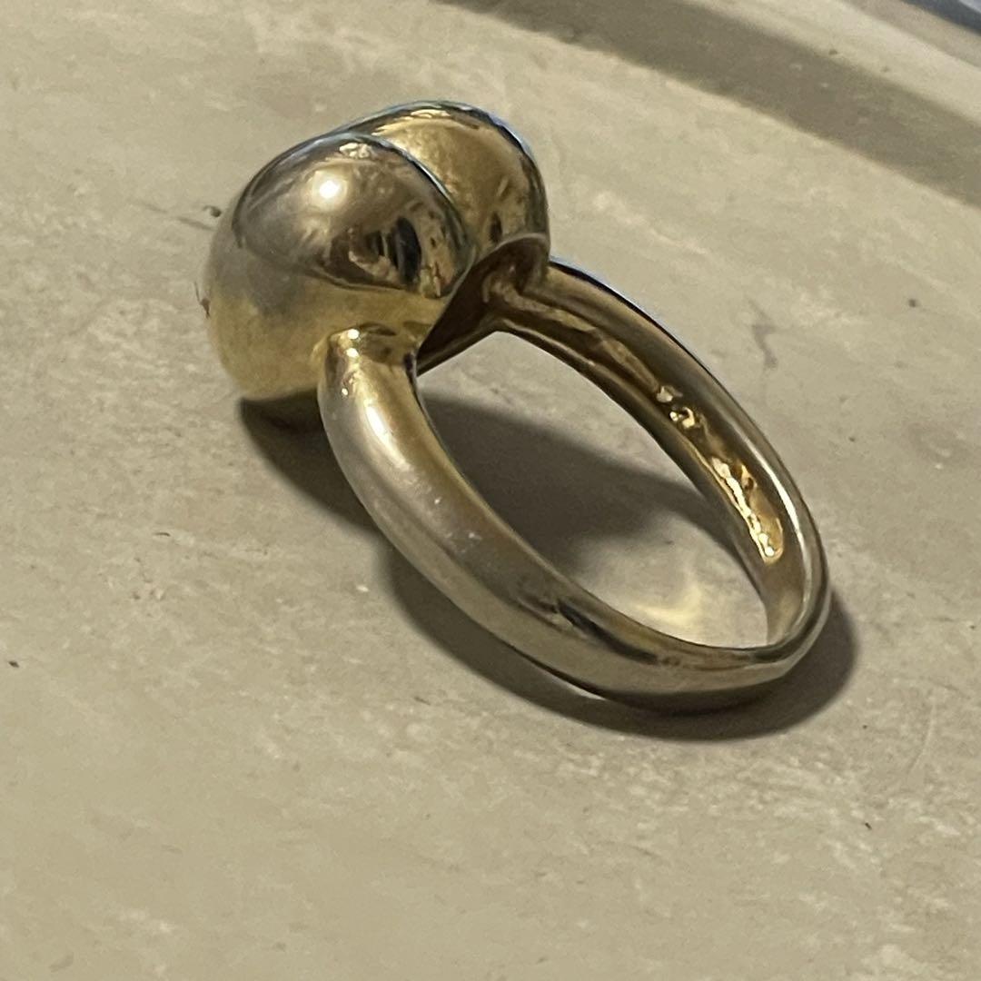 ビンテージ BVLGARI ハート型リング
