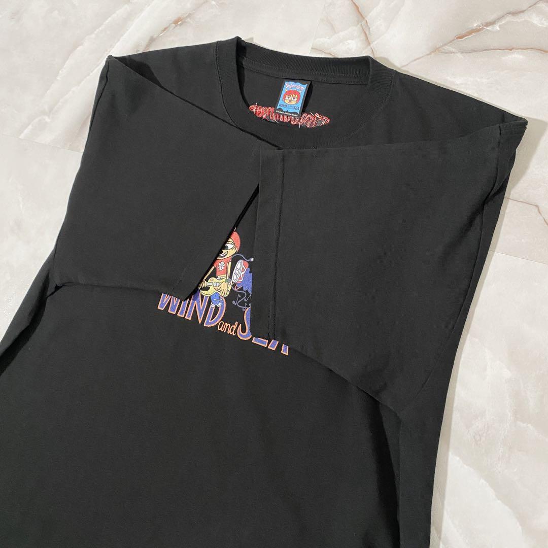 A12591 ウンジャマラミー×ウィンダンシー コラボTシャツ 黒XL