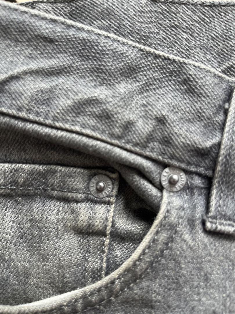 HELMUT LANG 本人期 グレー加工デニム