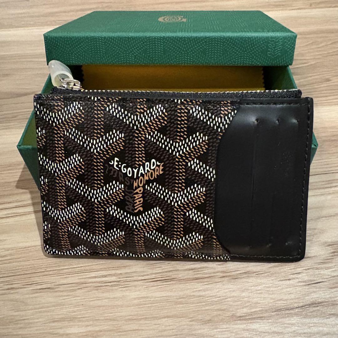 ＜GOYARD＞ブルボン ジップ付きカードホルダー GOYARDゴヤール】ブルボン ジップ付きカードホルダー (GOYARD