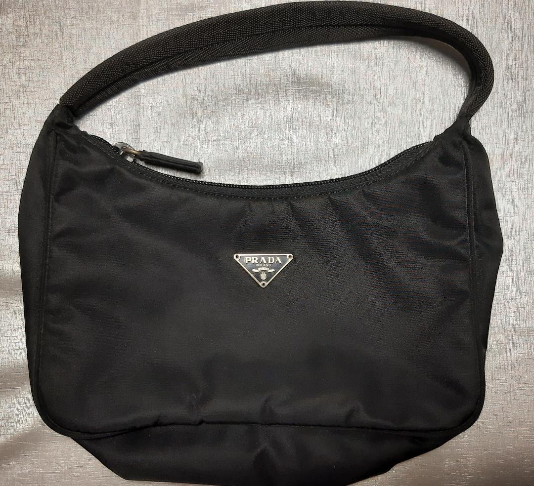 プラダ PRADA 三角プレート ナイロン ミニバッグ ハンドバッグ　MV515