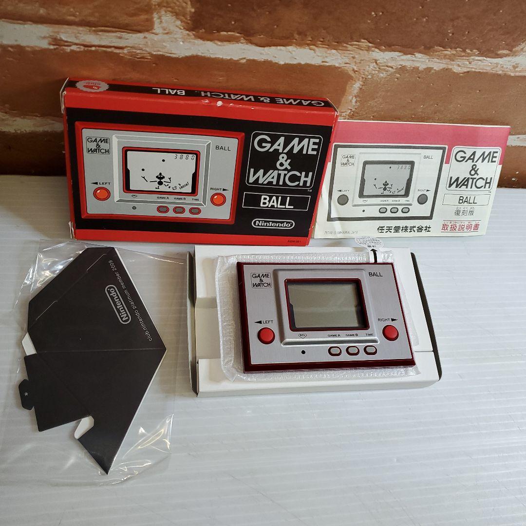 未使用品ゲームウォッチ/ボール GAME & WATCH 任天堂クラブ限定